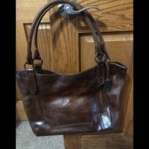 FRYE Melissa Leather Handbag